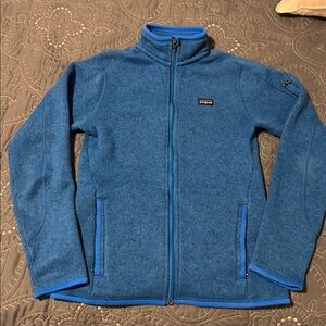 Patagonia Women’s Better Sweater Full-Zip Jacket - Small, bright blue